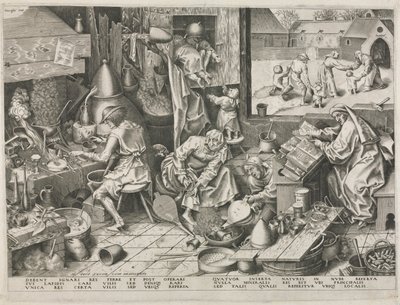 Simyacı. by Philip Galle