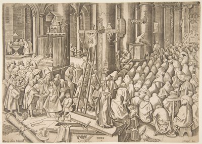 Faziletlerden Faith Fides, yaklaşık. 1559-60. by Philip Galle