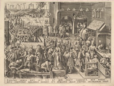 Erdemlerden Adalet Justicia, ca. 1559-60. by Philip Galle