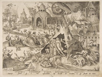 Yedi Ölümcül Günah, 1558