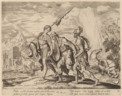 Aziz Paul Dönüşümü by Philip Galle after Maerten van Heemskerck