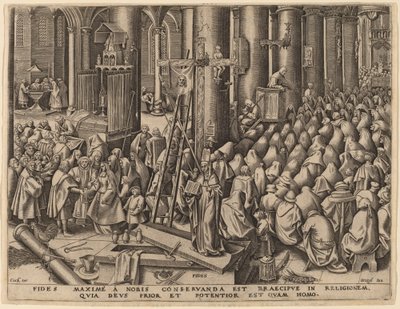 İnanç by Philip Galle after Pieter Bruegel the Elder