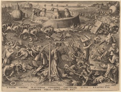 Metanet by Philip Galle after Pieter Bruegel the Elder