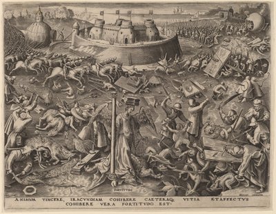 Metanet by Philip Galle after Pieter Bruegel the Elder