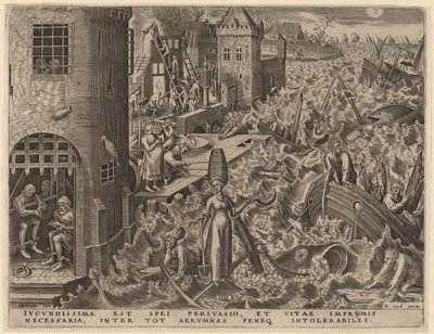 Ümit etmek by Philip Galle after Pieter Bruegel the Elder