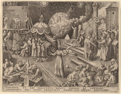 ölçülü by Philip Galle after Pieter Bruegel the Elder