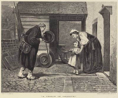 Hayırseverlik Dersi by Philip Hermogenes Calderon