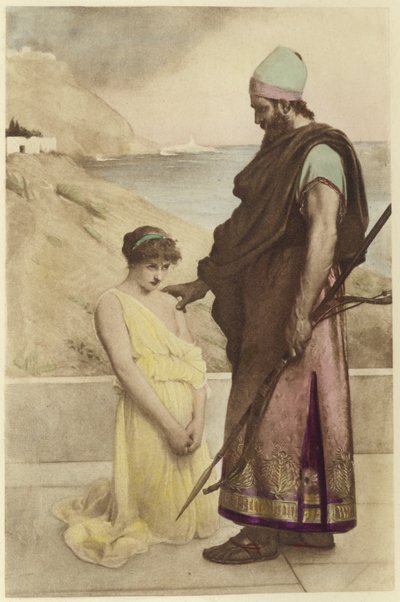 Mızrak ve Okların tutsağı by Philip Hermogenes Calderon