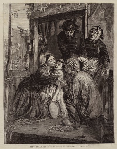 Fransız Köylüler Çalınan Çocuklarını Buluyor by Philip Hermogenes Calderon