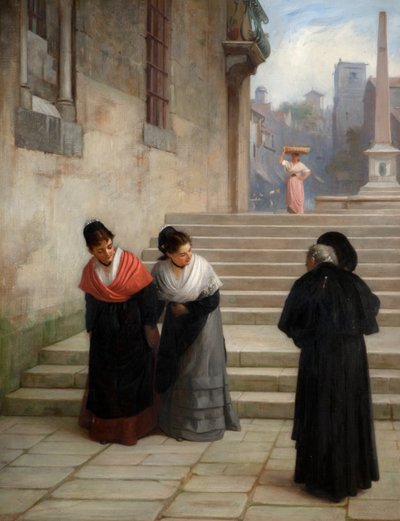 Saygı, 1876 by Philip Hermogenes Calderon