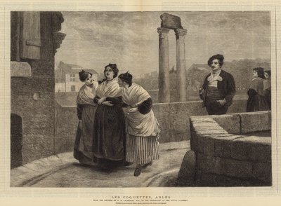 Les Coquettes, Arles by Philip Hermogenes Calderon