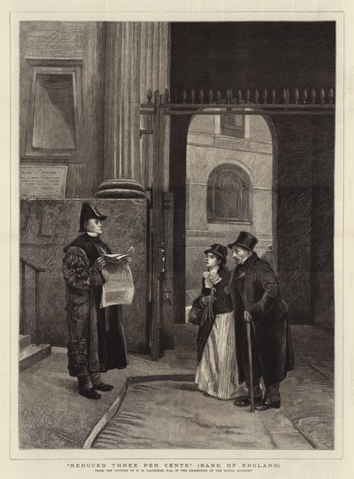 İngiltere Merkez Bankası Yüzde Üç İndirimli by Philip Hermogenes Calderon