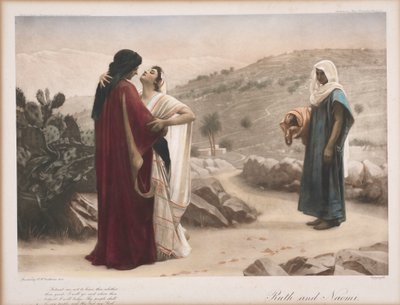 Ruth ve Naomi by Philip Hermogenes Calderon