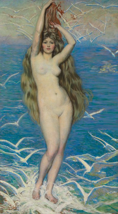 Martılı Kız, c.1920 by Philip Leslie Hale