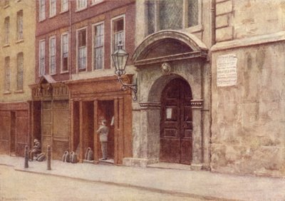 St Georges Kilisesi Kapısı, Botolph Lane, 1904 by Philip Norman