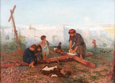 Onu Çarmıha Gerdikleri Yer, 1862 by Philip Richard Morris