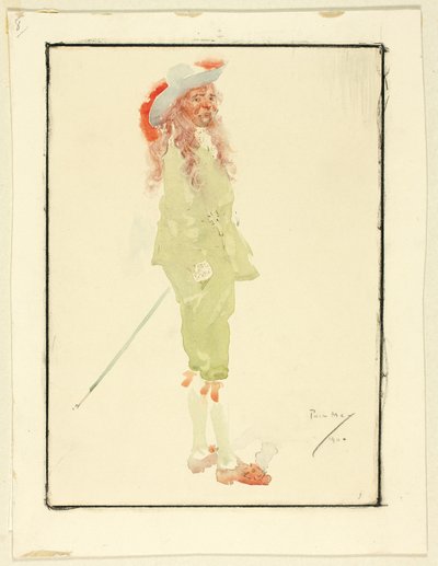 bir şövalye by Philip William May