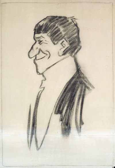 Otoportre (kağıt üzerinde karakalem) by Philip William May