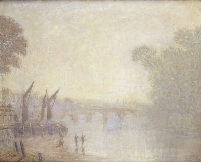 Klasik Bir Manzara, Richmond, Surrey by Philip Wilson Steer