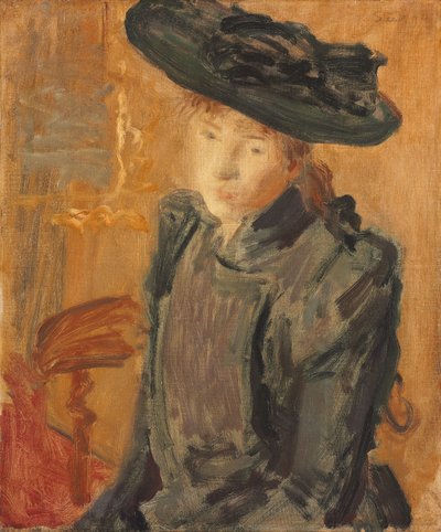 Büyük Şapkalı Kız by Philip Wilson Steer