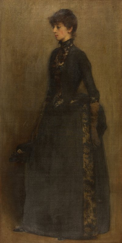 Grili Kadın: Bayan Montgomery (tuval üzerine yağlı boya) by Philip Wilson Steer