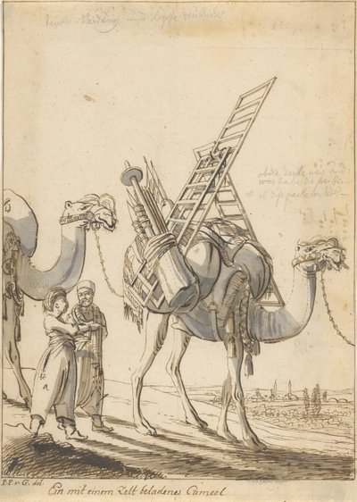 Çadırlı Deve (Çadırlı Adam Devesi) by Philipp Ferdinand von Gudenus
