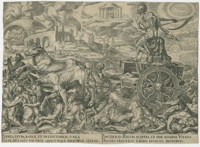 Ölümün Zaferi, c. 1565. by Philipp Galle