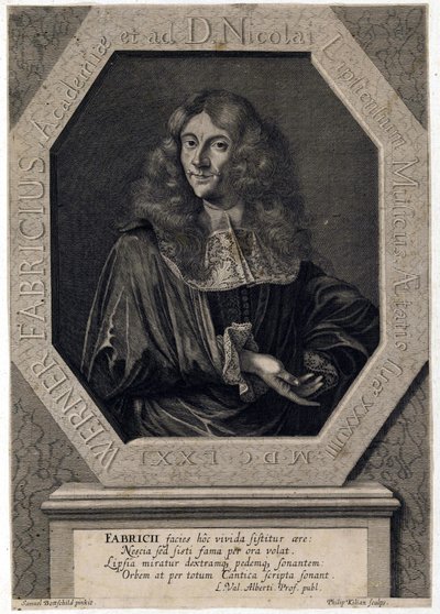 Tasvir edilen kişi: Werner Fabricius by Philipp Kilian