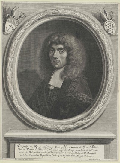 Jacques de Gravel (baskı) by Philipp Kilian