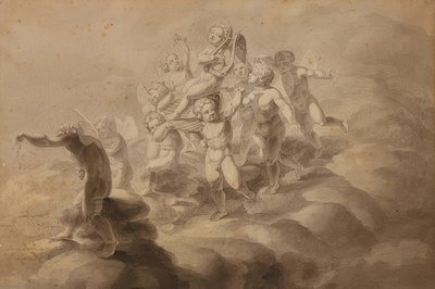 Aşkın zaferi. 1800 by Philipp Otto Runge