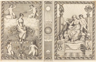 Takvim için Tasarım by Philipp Otto Runge