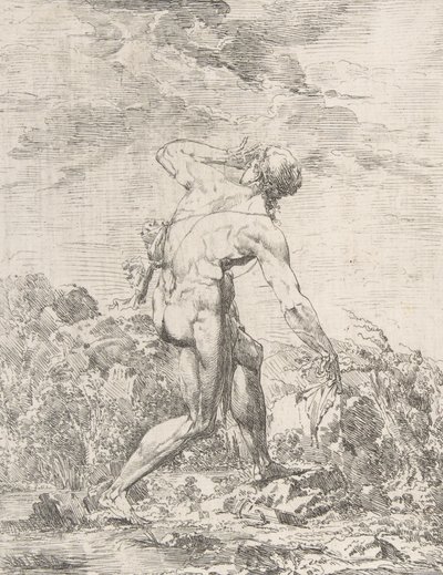 Milo of Croton,.n.d., n.d.. by Philippe Auguste Hennequin