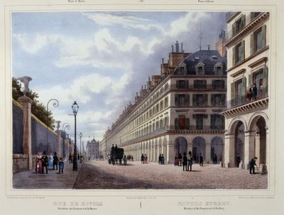 Rue de Rivoli - Jacottet ve Benoist tarafından ““Paris