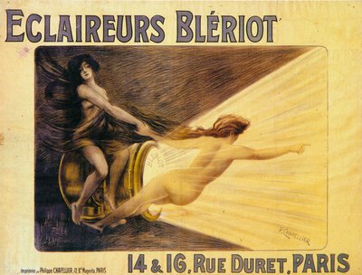 Bleriot farlar için reklam, c1905 by Philippe Chapellier