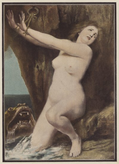 Andromeda (renkli taş) by Philippe Felix Dupuis