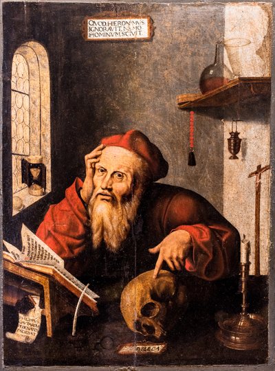 Aziz Jerome hücresinde by Philippe Gautard
