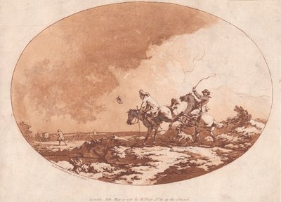 Rüzgarlı Bir Gün by Philippe Jacques de Loutherbourg