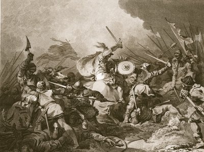 Hastings Savaşı by Philippe Jacques de Loutherbourg
