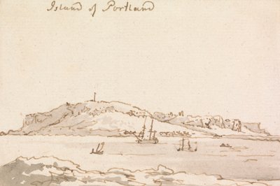 Portland Adası by Philippe Jacques de Loutherbourg