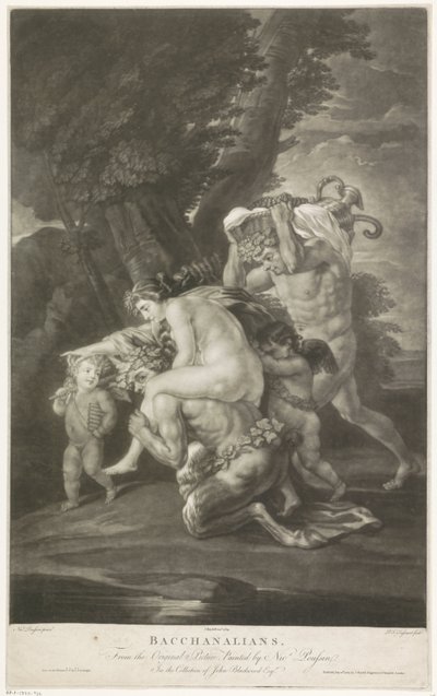 Bacchanten by Philippe Joseph Tassaert
