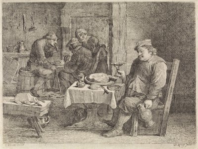Çiftlik evi iç by Philippe Lambert Joseph Spruyt