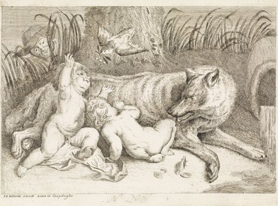 Romulus ve Remus by Philippe Lambert Joseph Spruyt