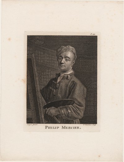 Philip Mercier, Horace Walpole