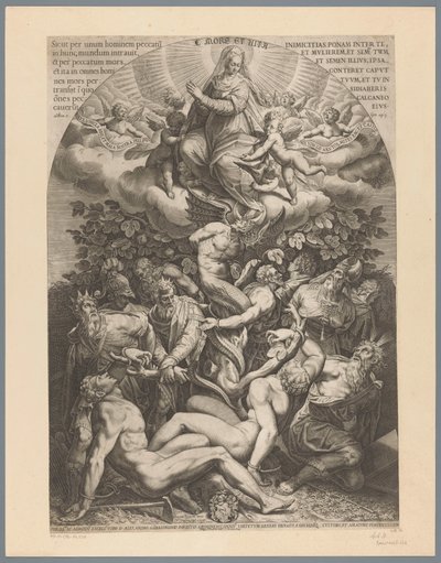 Immaculate Conception Alegori by Philippe Thomassin