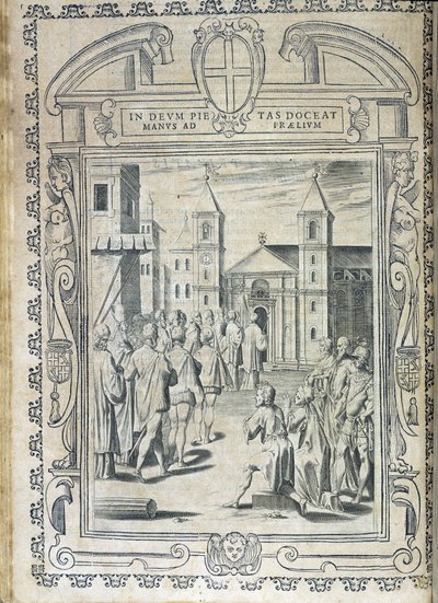 Malta Nişanı “Statuta Hospitalis Hervsalem” (alayı), Philippe Thomassin tarafından, 16. yüzyılın sonları by Philippe Thomassin