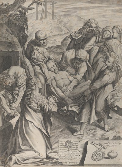 Mezar, 1589. by Philippe Thomassin