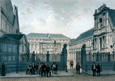 Güzel Sanatlar Sarayı, Paris by Philippe and Ciceri Eugene (1813 1890) Benoist