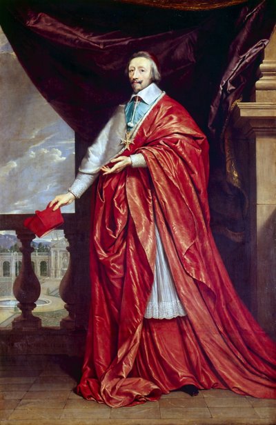 Kardinal Richelieu by Philippe de Champaigne
