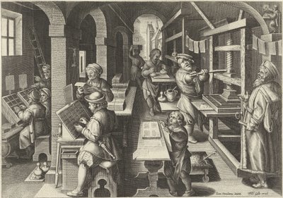 matbaa Yeni icatlar ve keşifler (dizi başlığı) Nova Reperta (dizi başlığı) by Philips Galle (attributed to workshop of)