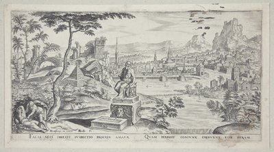 Cephalus ve Procris by Philips Galle